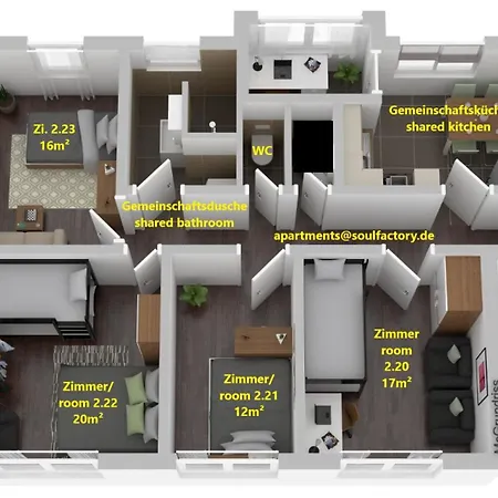 Soulfactory Budget 홈스테이 뉴울름
