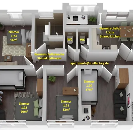 Homestay szállás Soulfactory Budget